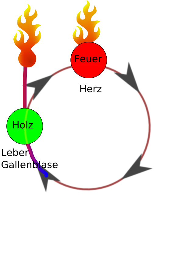 Leber Herz Feuer